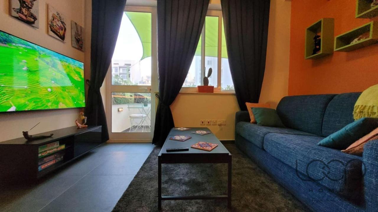 Modern - 50 M From Sea - Free Wi-Fi - Super Cool - Terrace - Fully Air-Conditioned San Pawl il-Baħar Zewnętrze zdjęcie